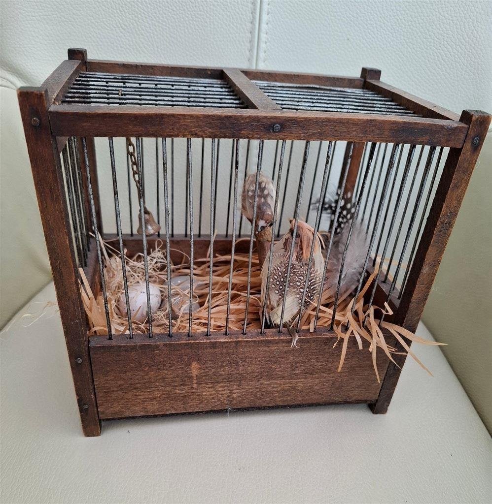 Vogelkooitje ong. 21 x 15 x H 20 cm, Ophalen of Verzenden