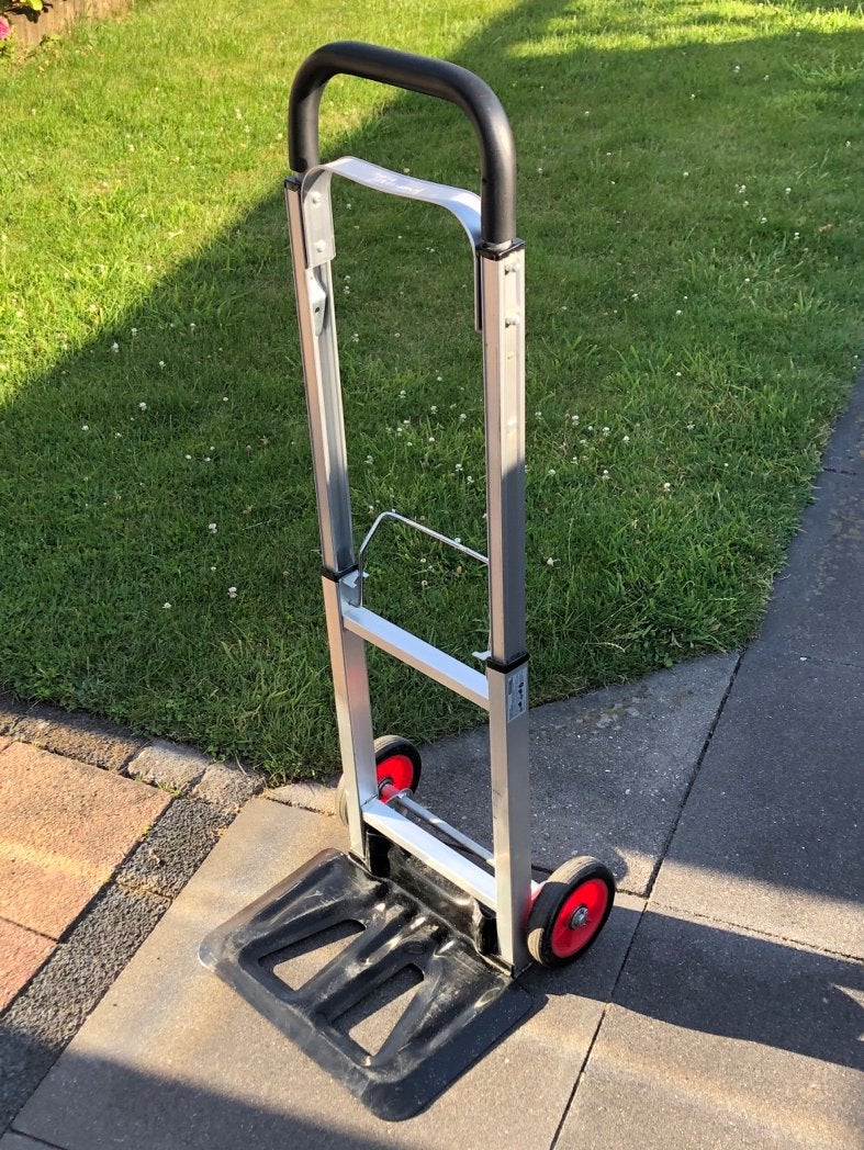 Powerfix Profi Aluminium Steekwagen - Opvouwbaar, Ophalen of Verzenden, Zo goed als nieuw, Steekwagen