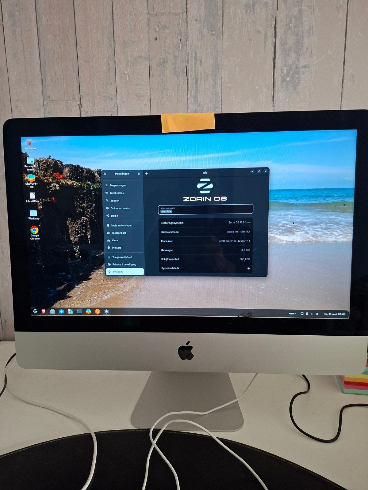 Imac laat 2013, Ophalen, Gebruikt, 2 tot 3 Ghz, IMac