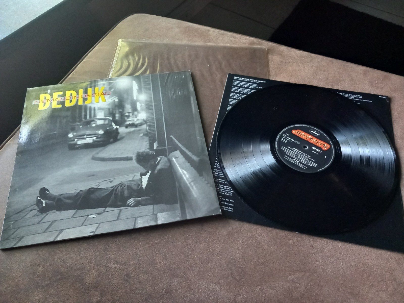 De Dijk - Niemand In De Stad LP (Pop/Rock), Cd's en Dvd's, Vinyl | Nederlandstalig, Ophalen of Verzenden, Gebruikt, 12 inch, LP