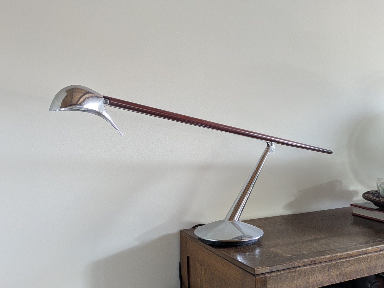 B. Lux Bluebird tafellamp lamp vintage ontworpen door Jorge, Ophalen of Verzenden, Postmodern