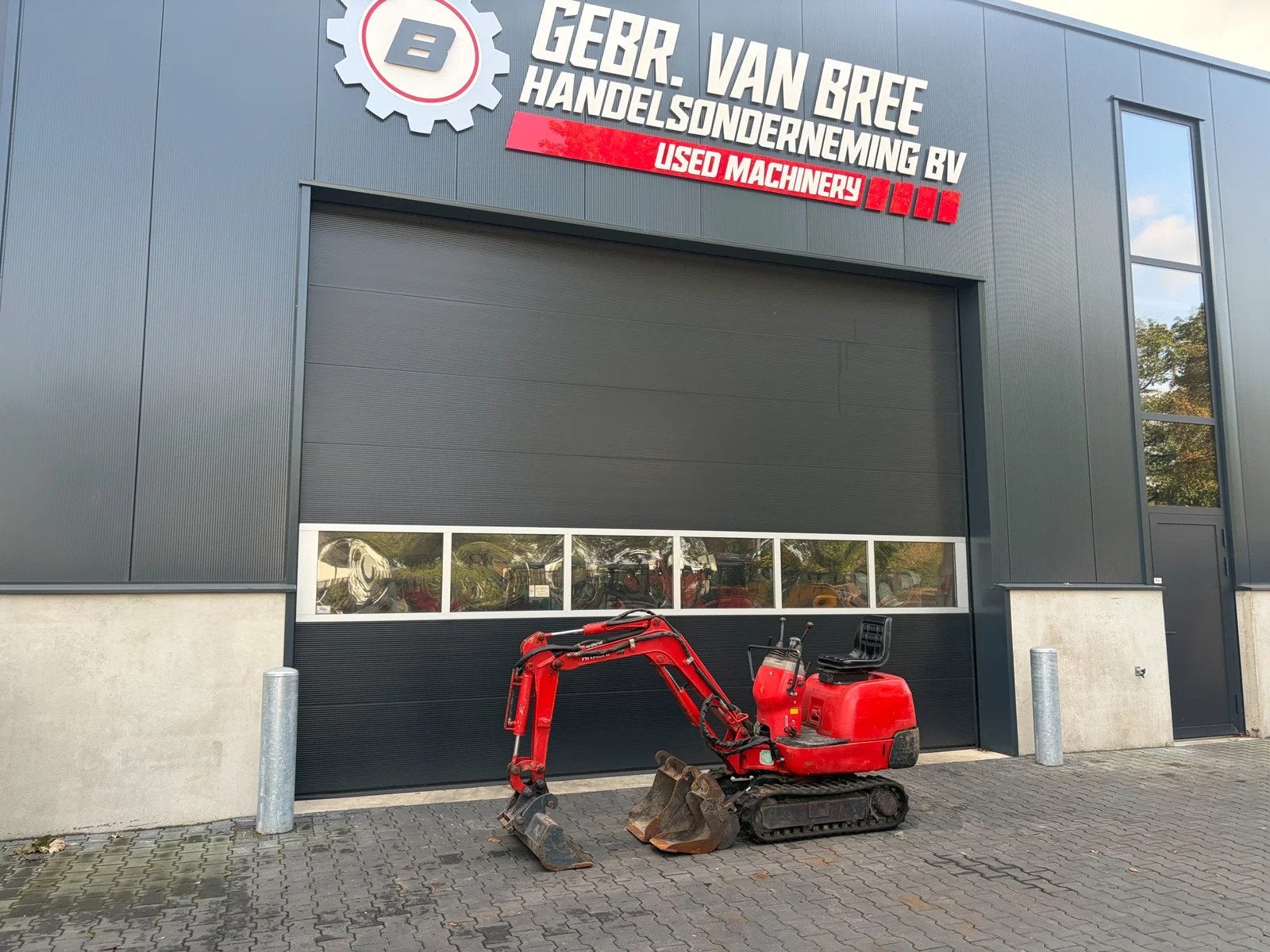 Hitachi EX8-2B minigraver/graafmachine (bj 2003), Zakelijke goederen, Graafmachine