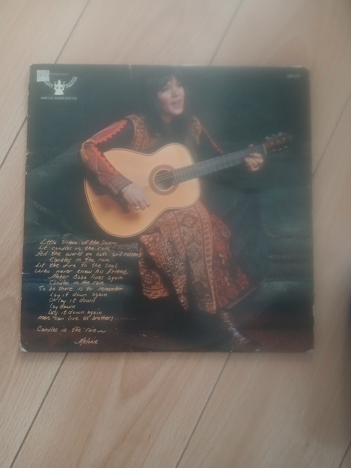 Melanie - Candles in the Rain LP (1970), LP, Gebruikt, Ophalen of Verzenden, Folk