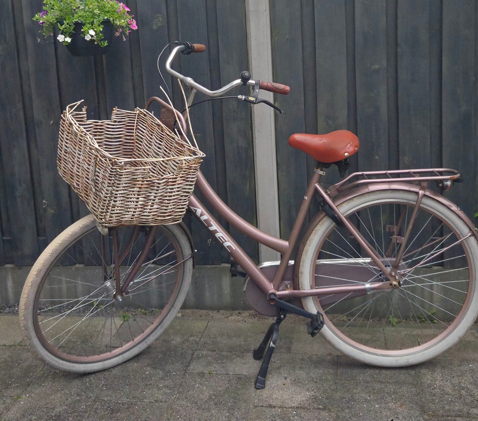 Meidenfiets, Ophalen, Gebruikt