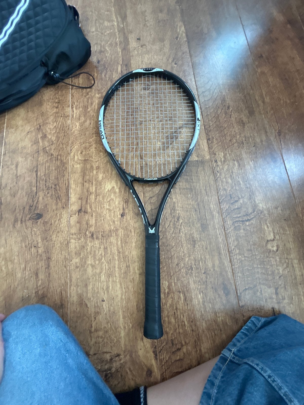 Head  tennisracket 27 met tas - weinig gebruikt, Ophalen of Verzenden, Zo goed als nieuw, Racket, Head