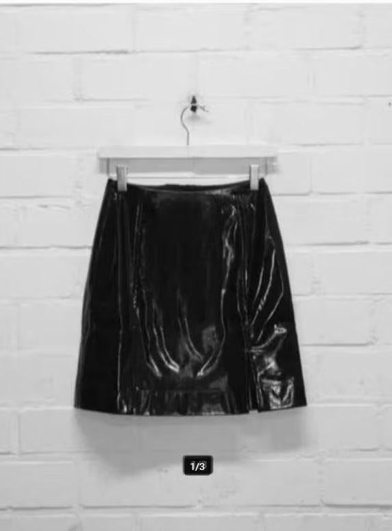 ALIX The Label - Lakleren rokje maat XS - Nieuw, Alix the label, Zwart, Nieuw, Ophalen of Verzenden
