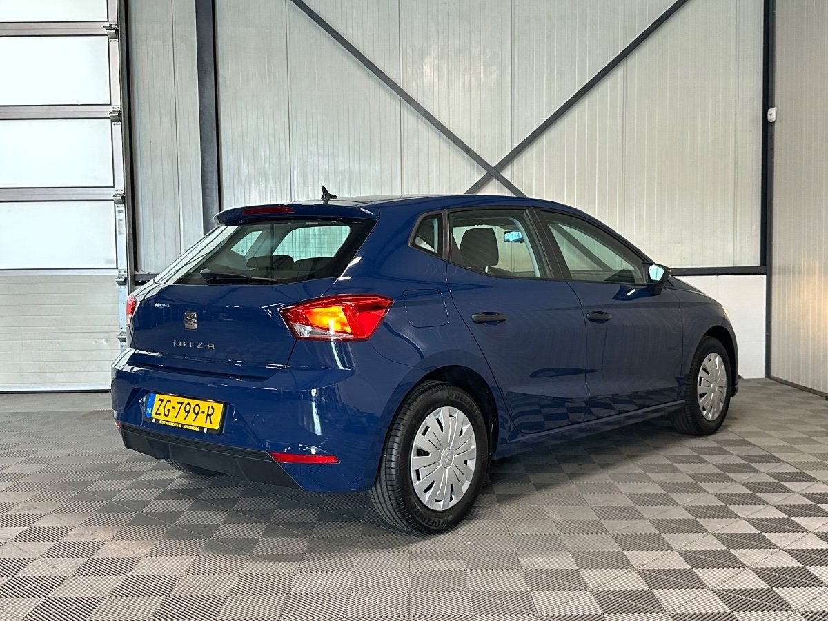 SEAT Ibiza 1.0 MPI | Reference 5-Drs | Carplay, Euro 6, Blauw, Ibiza, Bedrijf
