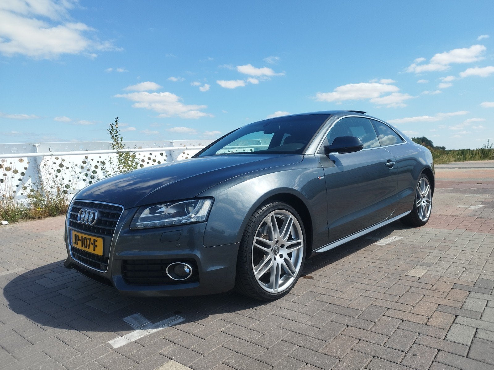 Audi A5 1.8 Tfsi 118KW Coupe automat 2009 Grijs, 4 cilinders, 14 km/l, Particulier, 750 kg