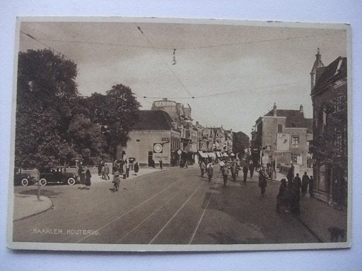 P296 Haarlem - Houtbrug, Verzenden, 1920 tot 1940, Ongelopen, Noord-Holland