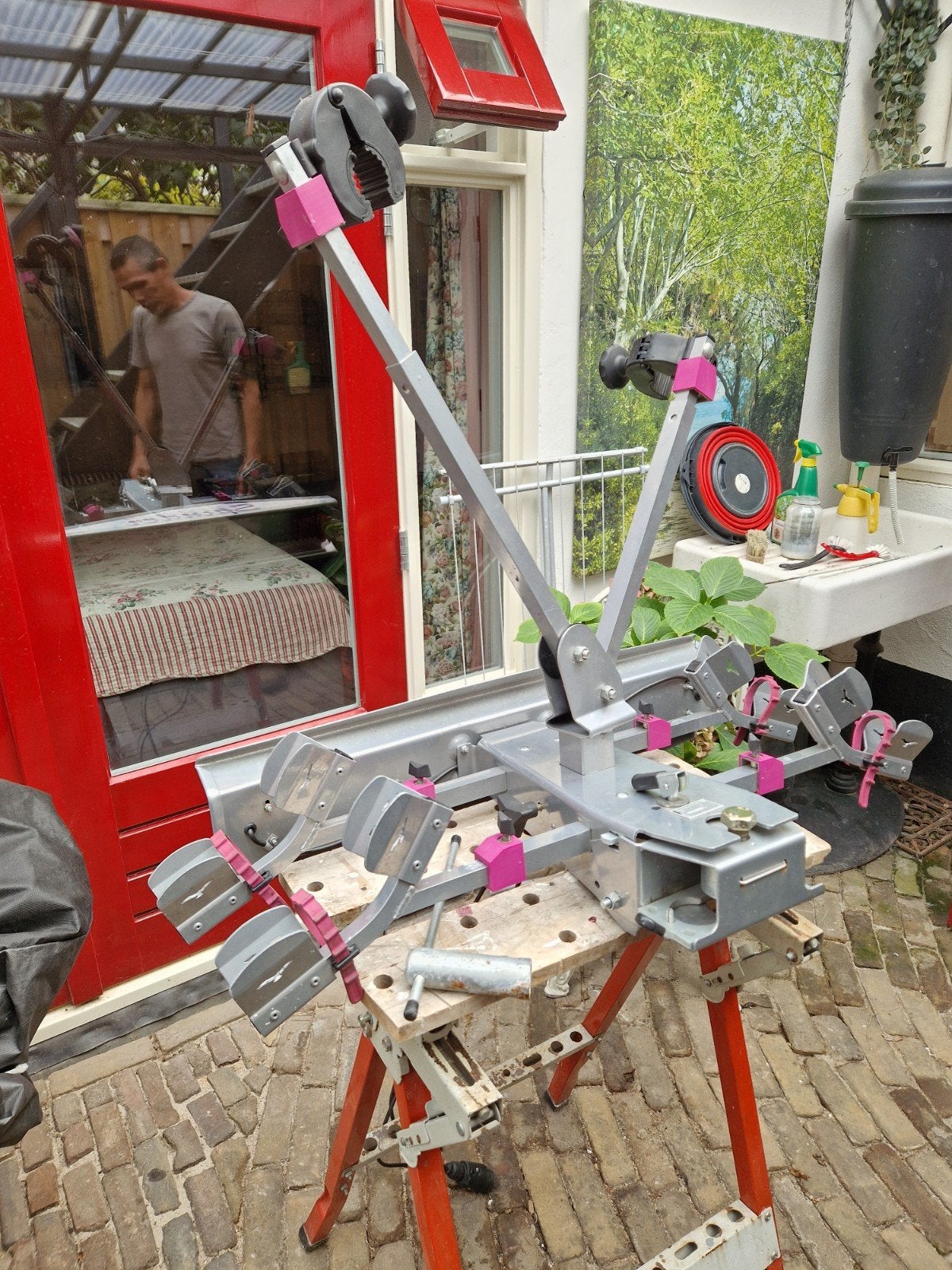 Spinder RC-2-F Trekhaakdrager voor 2 fietsen, Ophalen, 2 fietsen, Gebruikt, Trekhaakdrager
