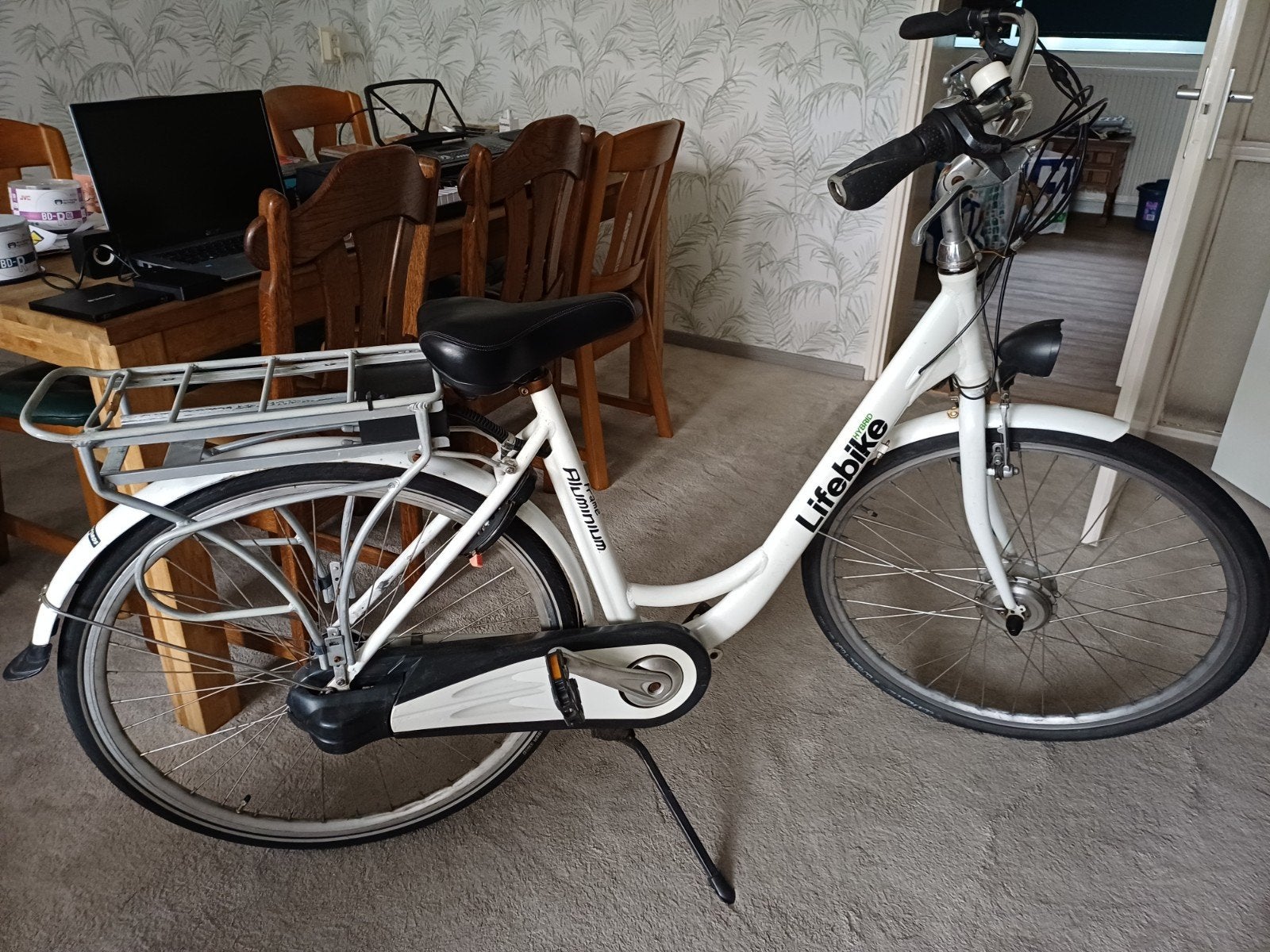Lifebike elektrische fiets voor dames., Gebruikt, 51 tot 55 cm, 30 tot 50 km per accu, Ophalen