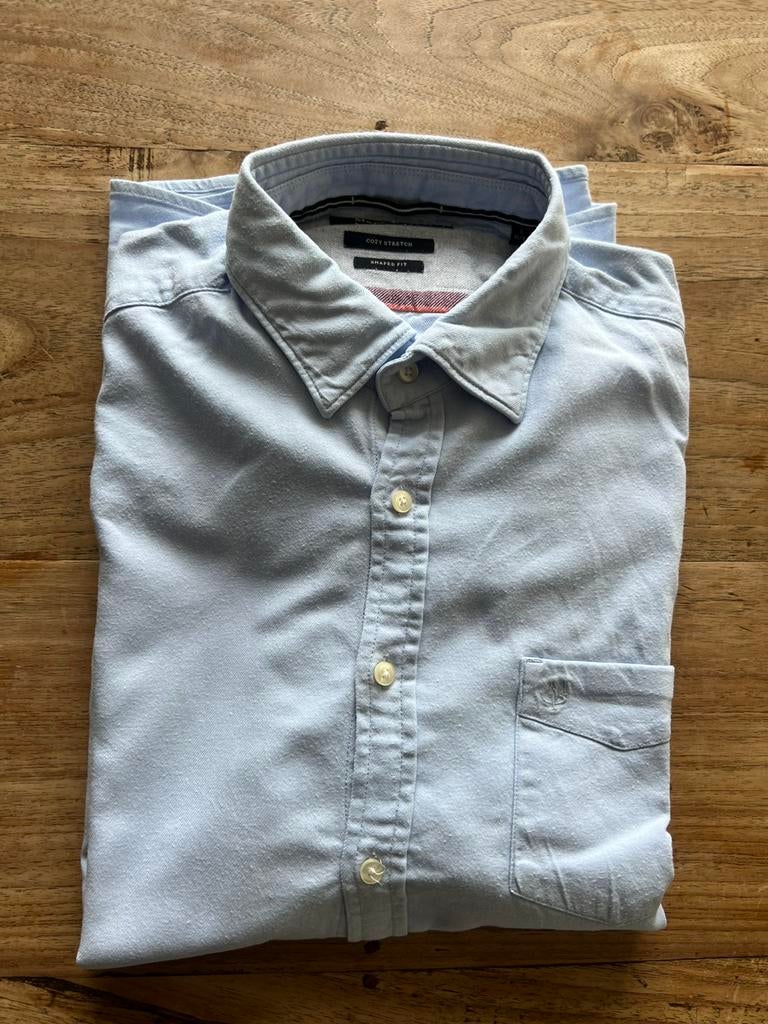 Marc O’polo overhemd / L, Ophalen of Verzenden, Gedragen, Blauw, Halswijdte 41/42 (L)