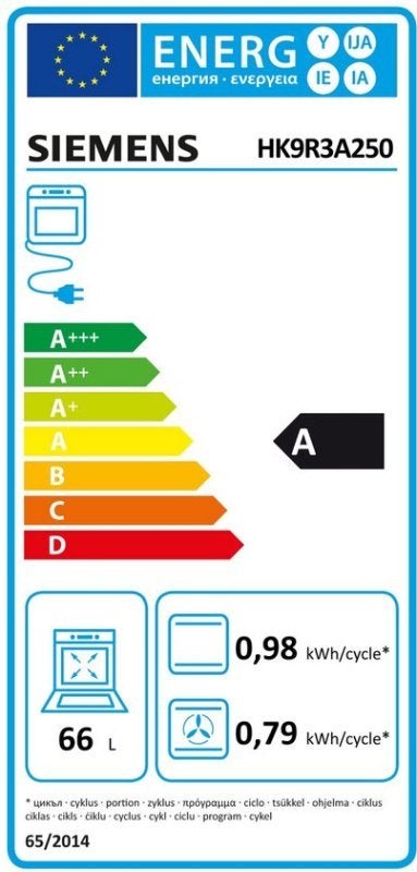 Siemens keramisch fornuis HK9R3A250 - iQ300, Witgoed en Apparatuur, Fornuizen, BSH Huishoudapparaten, 60 cm of meer, Keramisch