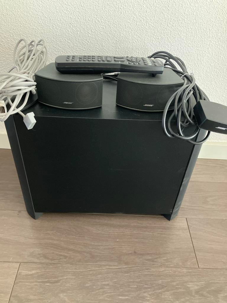 Bose Cinemate Series II Home Cinema Set, Ophalen of Verzenden, Gebruikt, 2.1-systeem, Overige merken