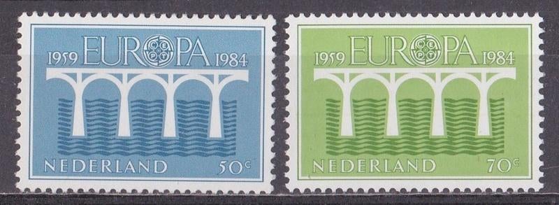 1307 - 1308 (jaar 1984) | Europa, 25 jaar CEPT, Ophalen of Verzenden, Na 1940, Postfris