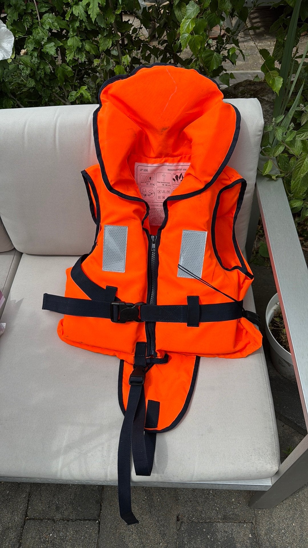 Reddingsvest kind 30-40kg Aspiria LP100, Ophalen, Zo goed als nieuw, Kind, Reddingsvest of Zwemvest
