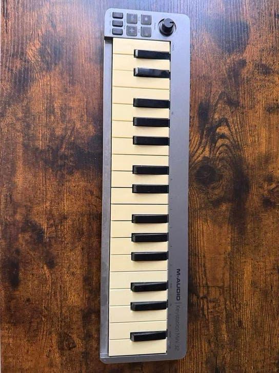 M-Audio Keystation Mini 32 MIDI Keyboard Controller, Overige merken, Gebruikt, Midi-aansluiting, Overige aantallen