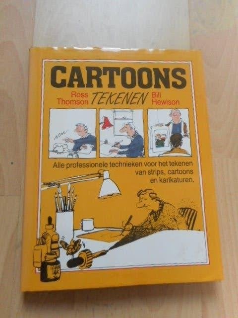 Cartoons Tekenen - Ross Thomson & Bill Hewison, Boeken, Nieuw, Ross Thomson & Bill Hewison, Ophalen of Verzenden, Tekenen en Schilderen