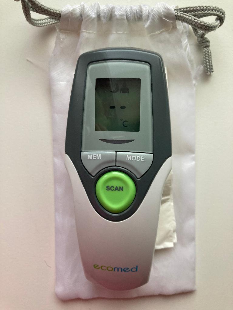Infrarood koortsthermometer - Ecomed, Diversen, Verpleegmiddelen, Ophalen of Verzenden, Gebruikt