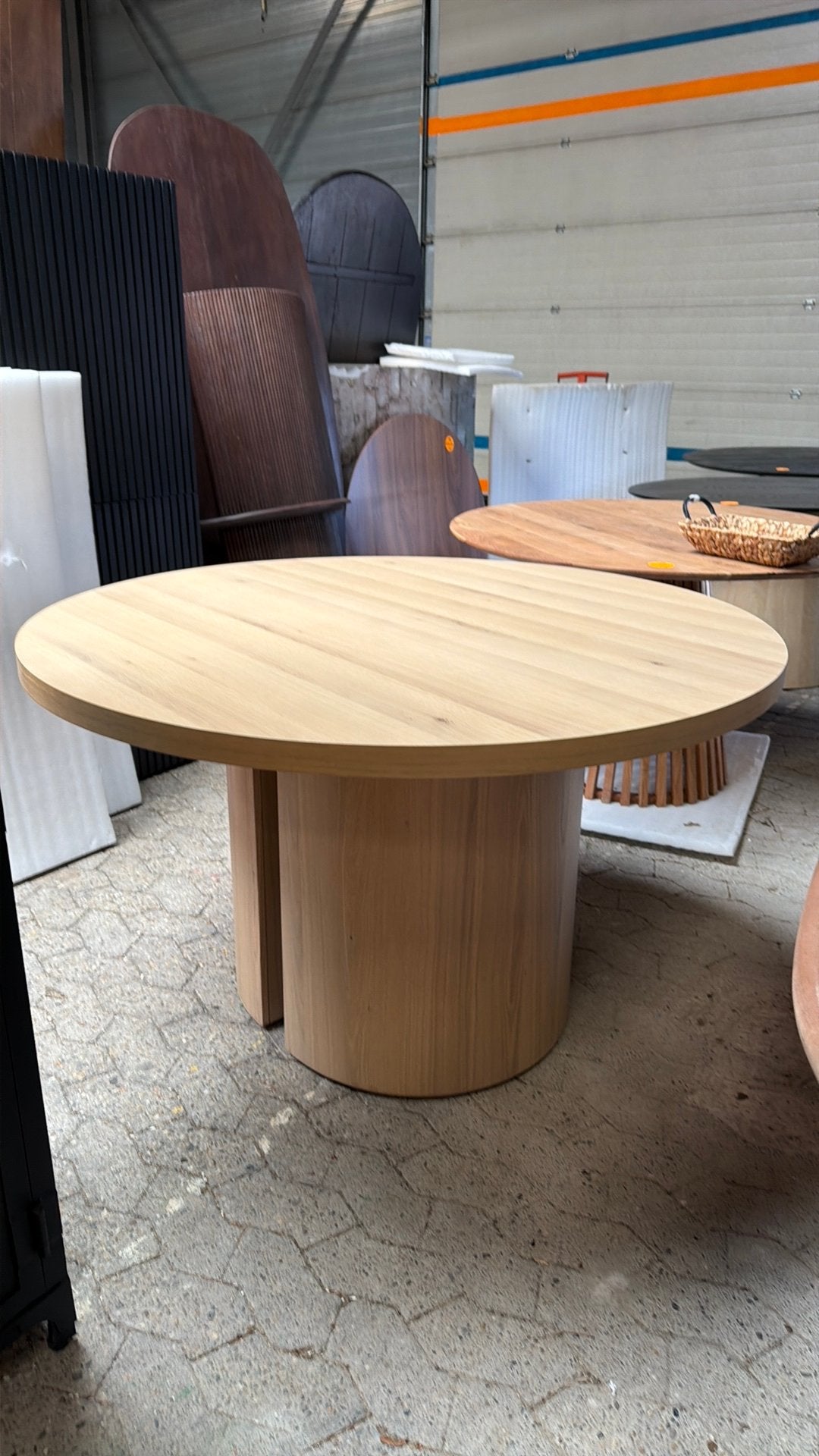 Deja Living eettafel Mito natural rond 130 cm