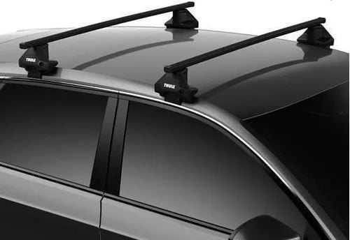 Dakdrager Toyota Auris 5 drs hb 2006- 2012 Squarebar Zwart, Auto diversen, Dakdragers, Ophalen, Zo goed als nieuw