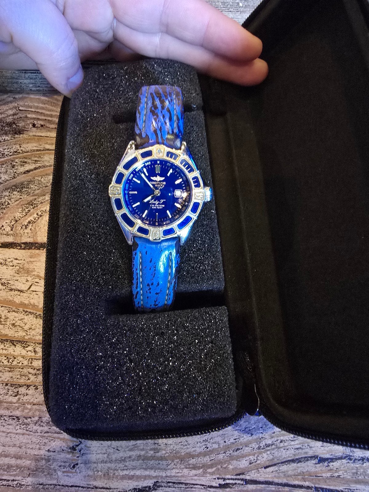 Breitling Lady J horloge met echtheidscertificaat, Sieraden, Tassen en Uiterlijk, Horloges | Dames, Staal, Polshorloge, Ophalen