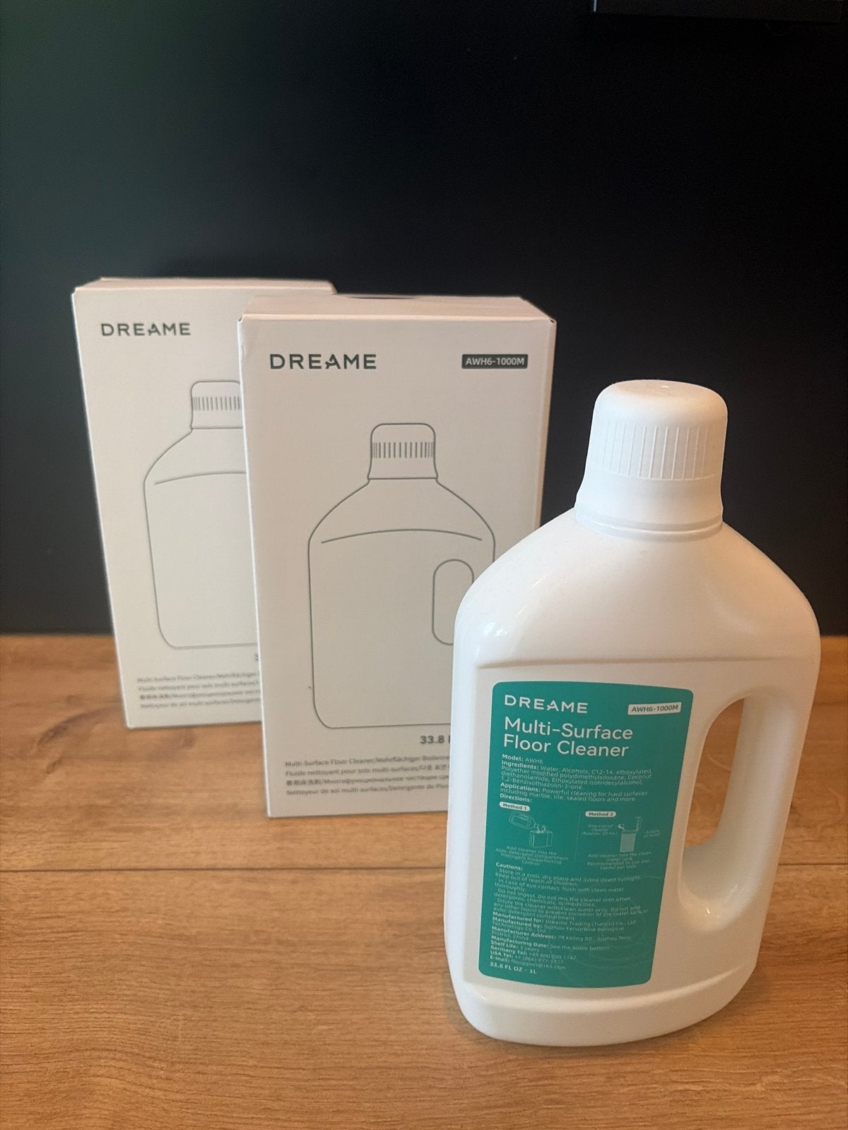 DREAME Multi-Surface Vloerreiniger - 1 Liter (3stuks), Ophalen of Verzenden, Schoonmaakmiddel