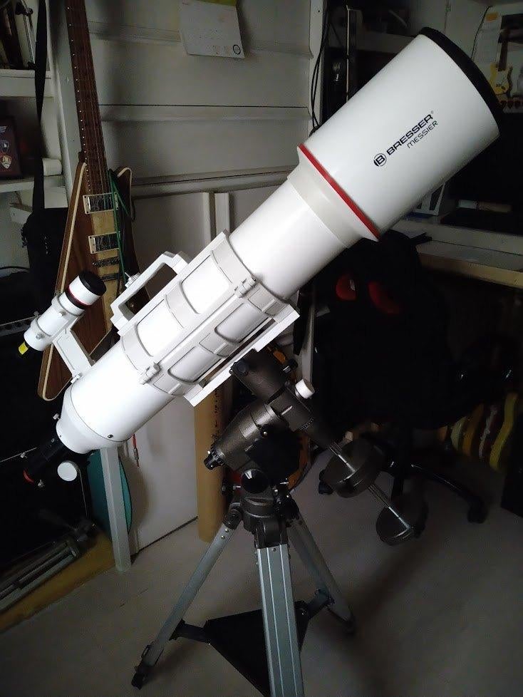 Te koop Telescoop met EQ4 montering!, Ophalen, Zo goed als nieuw, 80 tot 200 mm, Lenzentelescoop (refractor)