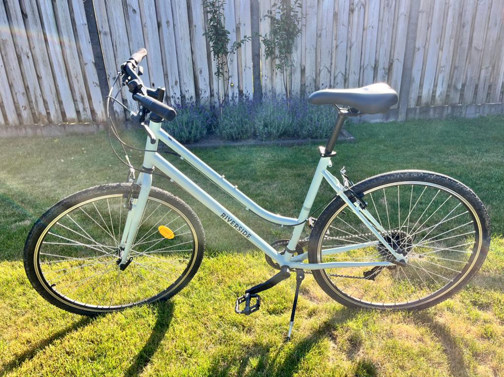 Lichtgewicht mountainbike Riverside, 53 tot 56 cm, Velgrem, Versnellingen, Zo goed als nieuw