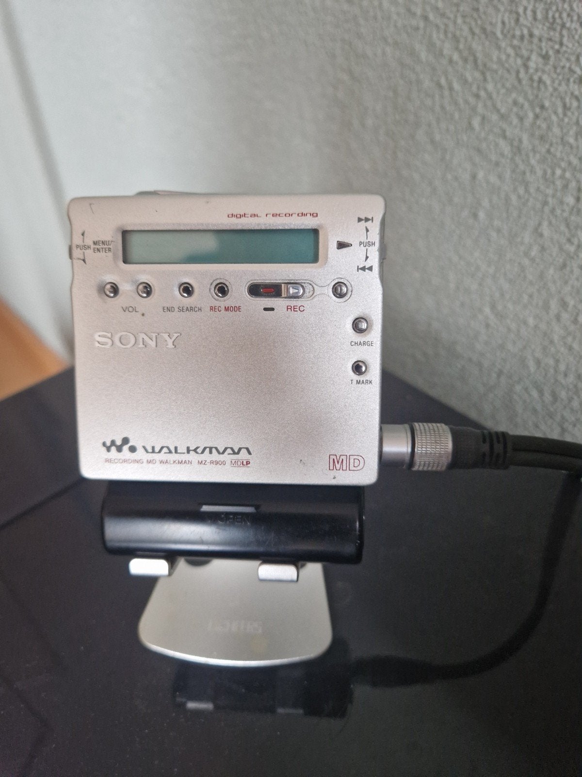 Sony MZ-R900 MD Walkman met accessoires, Ophalen of Verzenden, Minidisc-recorder
