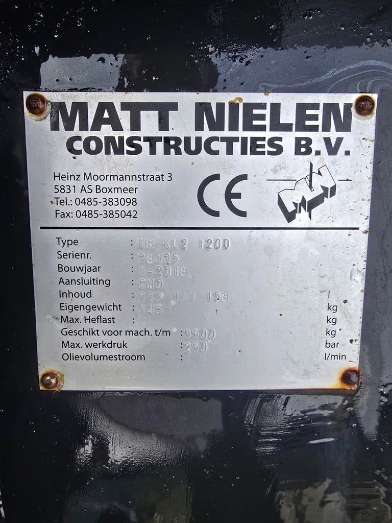 Matt Nielen kantelbak, Ophalen of Verzenden, Graafmachine