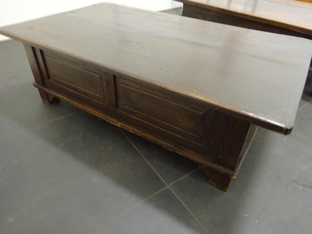 antieke salontafel, Ophalen