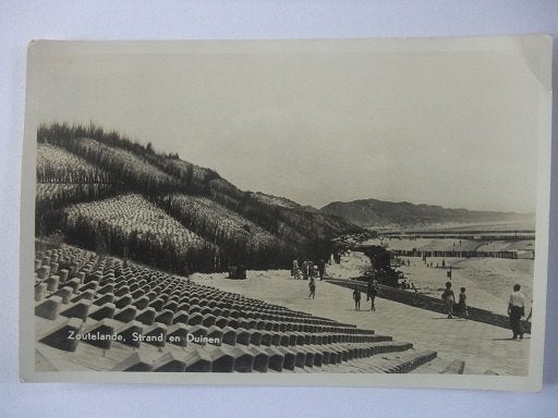 Q55 Zoutelande - Strand en Duinen - 1959, Verzenden, 1940 tot 1960, Gelopen, Zeeland