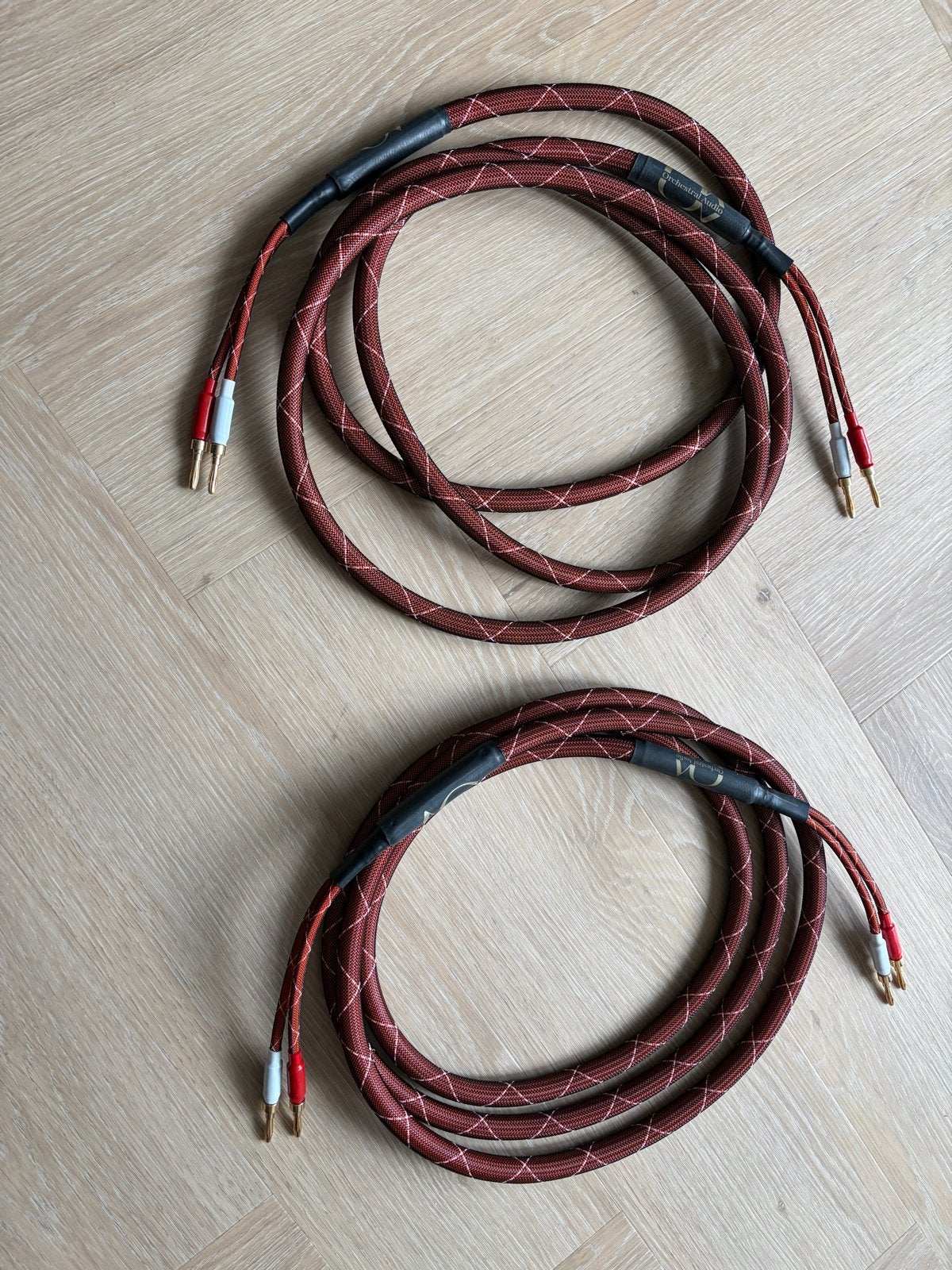 Luidspreker kabels 3 meter koper top kwaliteit, Ophalen, Zo goed als nieuw, 2 tot 5 meter, Luidsprekerkabel