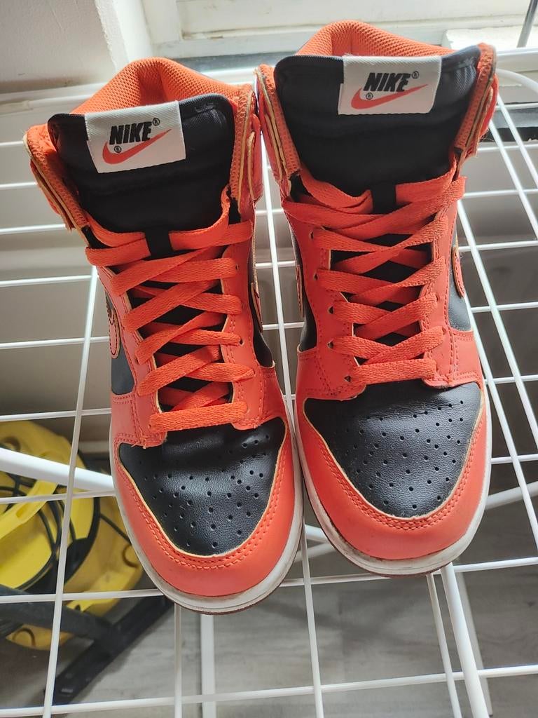 Nike dunk, Ophalen of Verzenden, Zo goed als nieuw, Oranje, Sneakers of Gympen