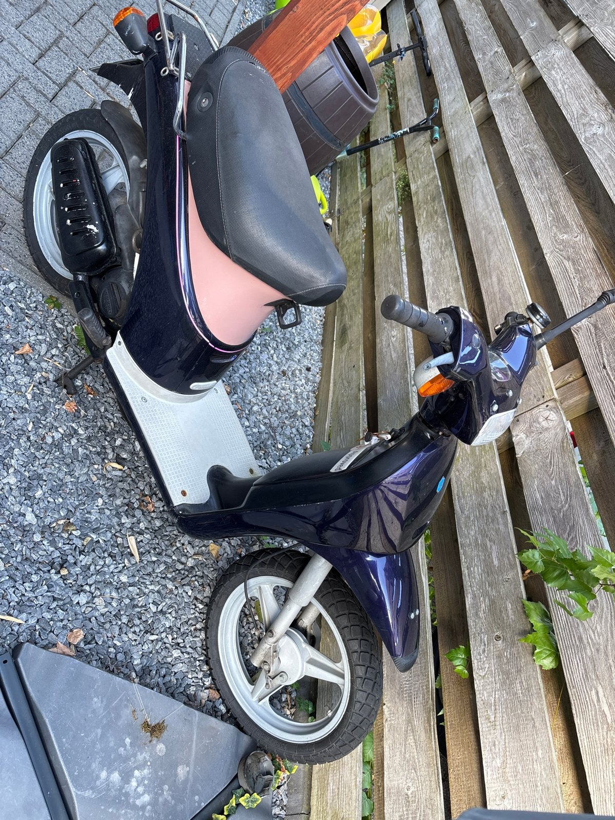 Piaggio Free Scooter - Paars/Zwart, Ophalen, Gebruikt, Benzine, Piaggio