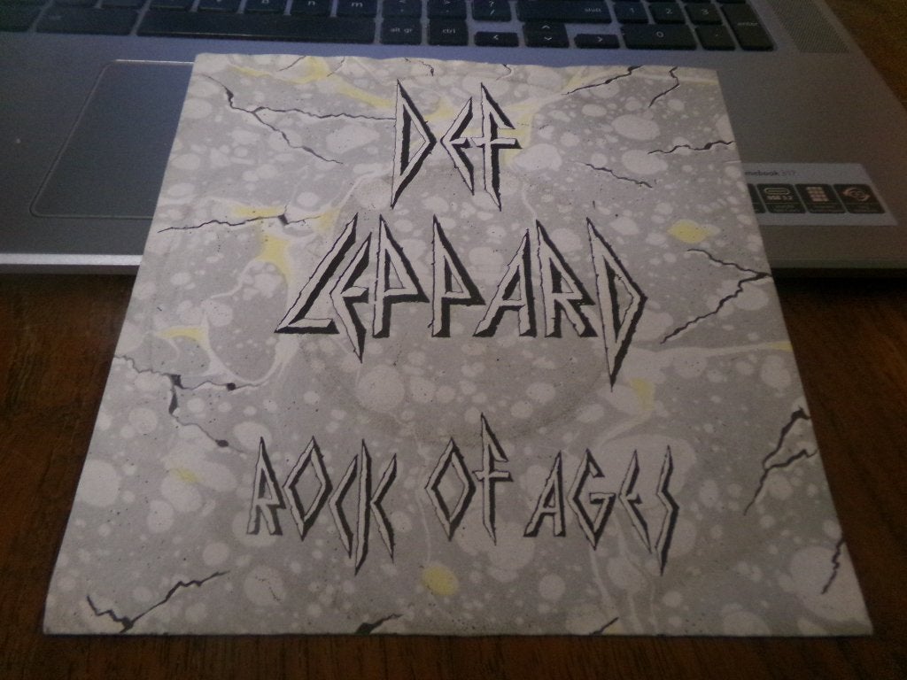 Def Leppard – Rock Of Ages / Action! Not Words - 1983, Ophalen of Verzenden, Gebruikt, Overige genres