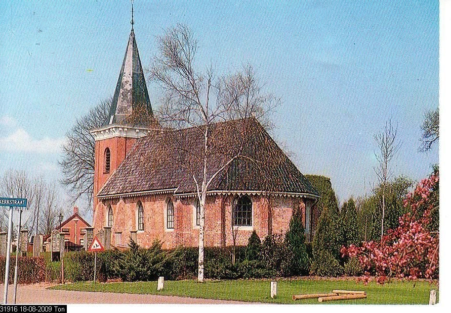 Ansichtkaart 	Wedde	NH kerk, Verzamelen, Ansichtkaarten | Nederland, Verzenden, 1960 tot 1980, Ongelopen, Groningen
