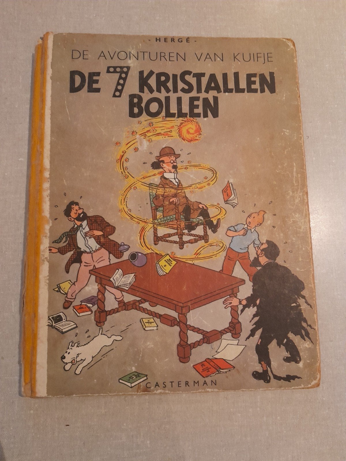 Kuifje: De 7 kristallen bollen, Boeken, Eén stripboek, Ophalen of Verzenden, Gelezen, Hergé