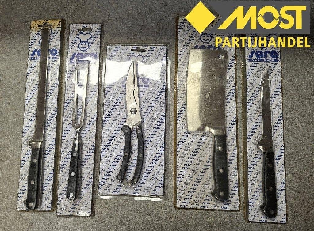 5-Delige horeca messenset, Overige typen, Ophalen, Nieuw