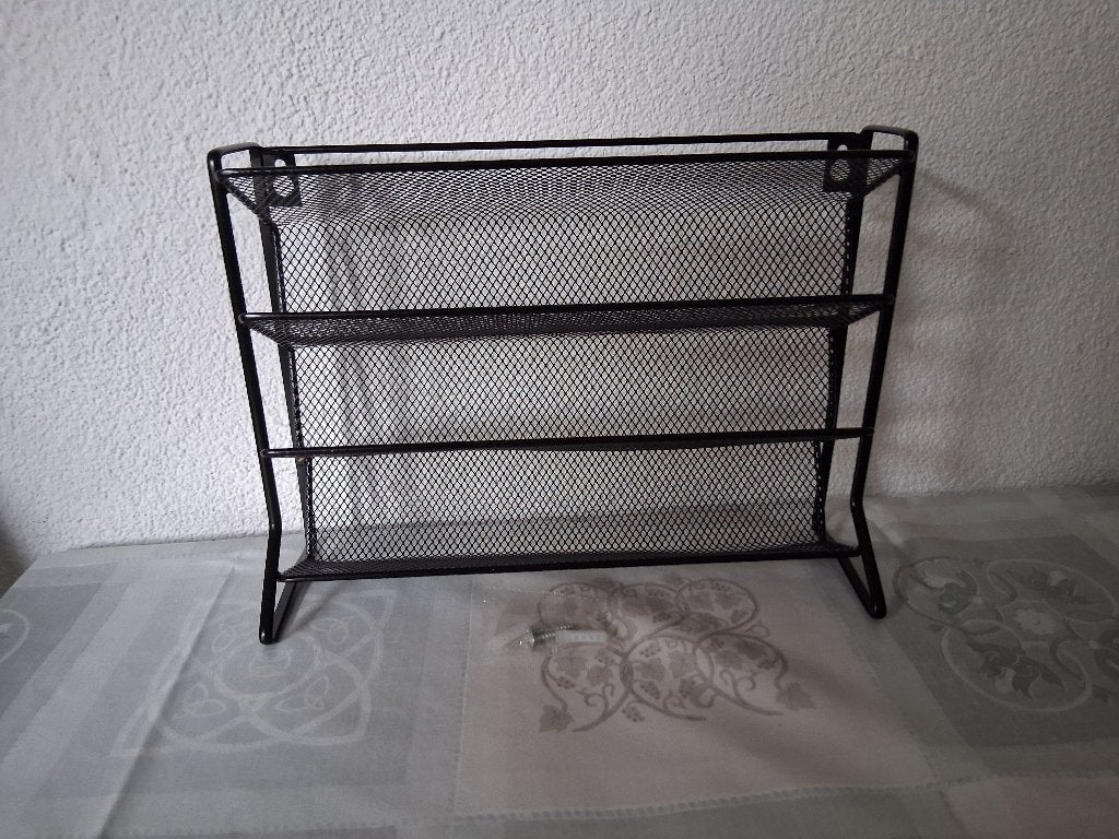 Kruidenrek staand/hangend, zwart, Ophalen, Overige typen, Zo goed als nieuw, Zwart