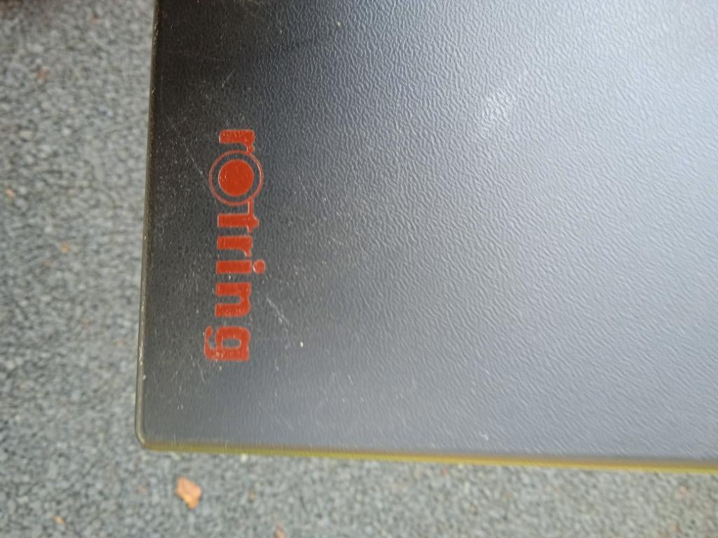 Rotring tekenset uitgebreide set met grotere passer, Ophalen, Gebruikt, Potlood of Stift