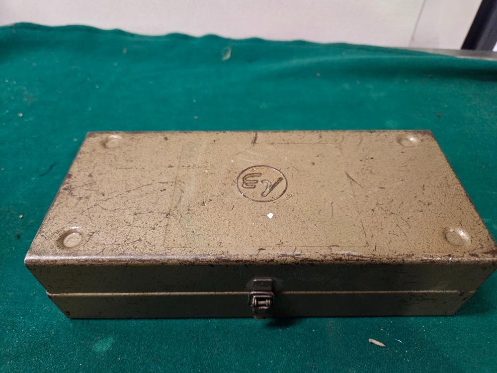 metalen kistje electro voice vintage, Ophalen of Verzenden, 'T Olde Gre-j, Info@toldegrej.nl, Endepoelstraat 20f Didam