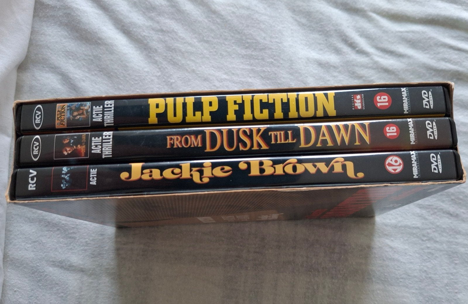 Quentin Tarantino Collection DVD, Vanaf 16 jaar, Nederlands, Actiethriller, Ophalen of Verzenden