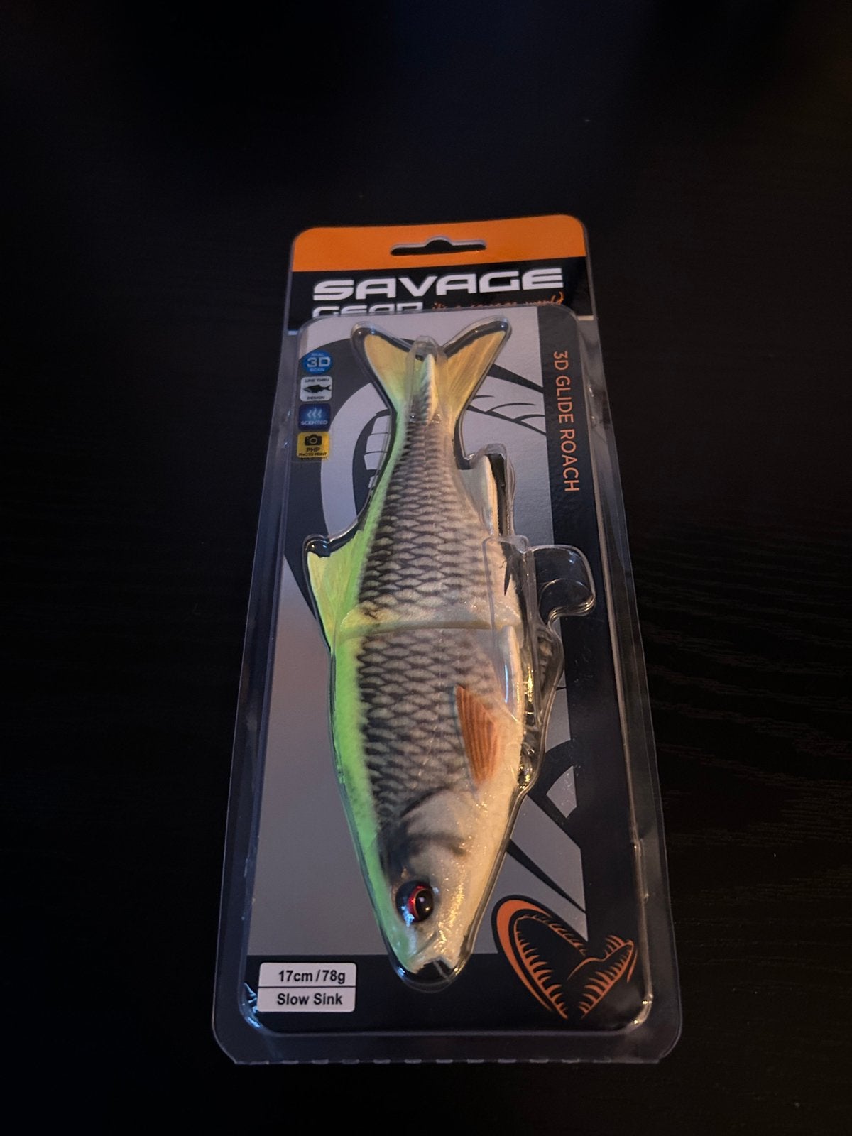 Savage gear glide roach (17 cm), Ophalen of Verzenden, Zo goed als nieuw, Overige typen
