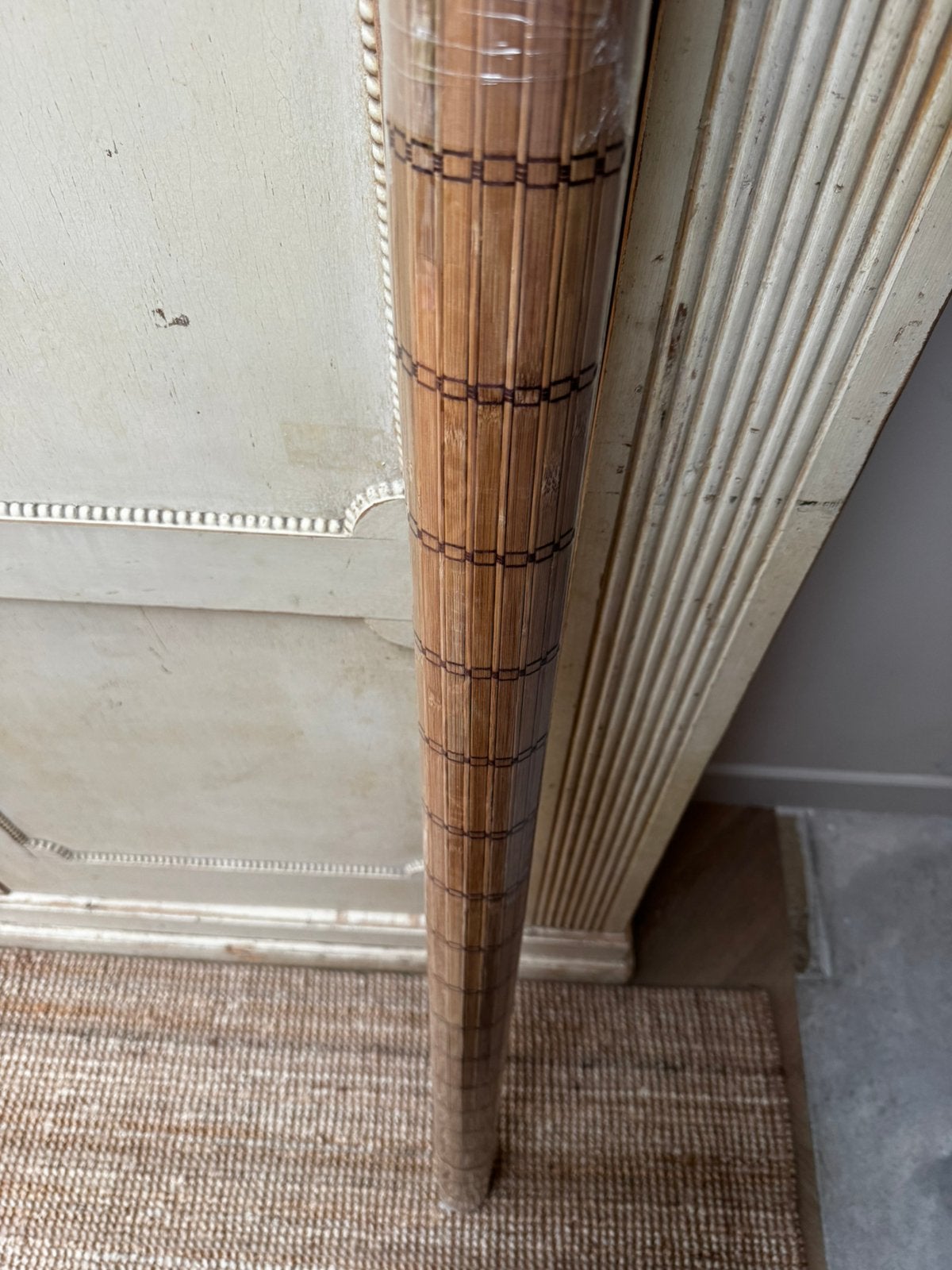 Eviro bamboe rolgordijn 160 x 160 cm, Ophalen, 160 cm, Nieuw, Rolgordijn