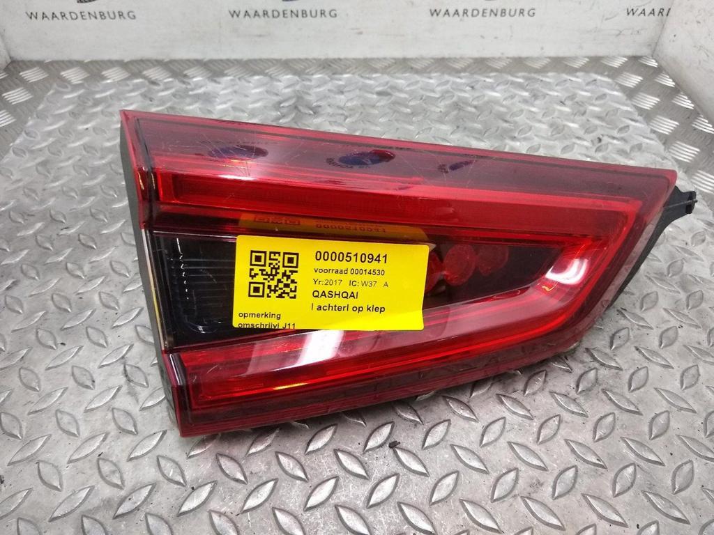 NISSAN QASHQAI ACHTERLICHT L 2017, Auto-onderdelen, Verlichting, Gebruikt, ARN erkend, Stiba lid, Erkend duurzaam, Ophalen of Verzenden