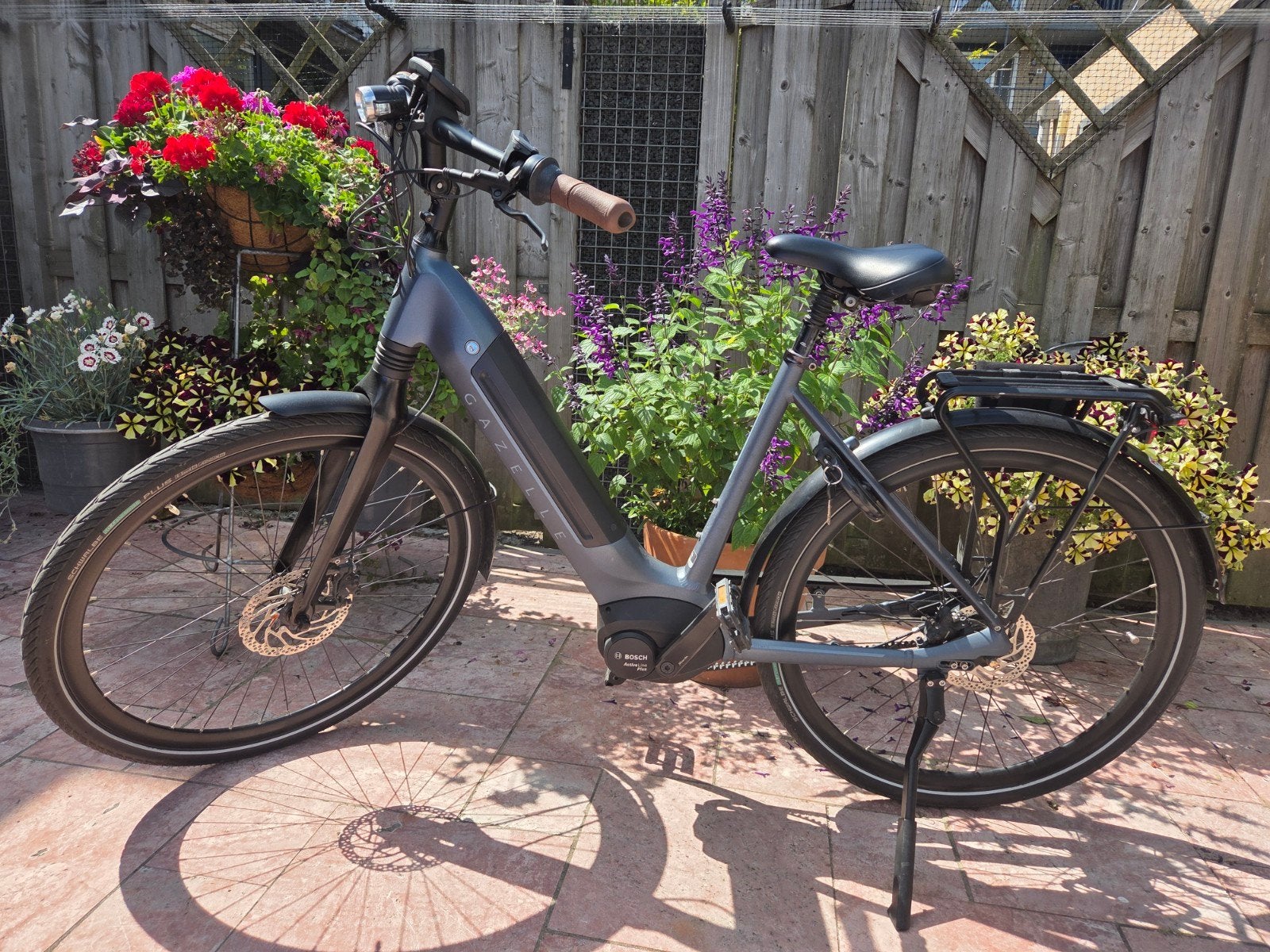 Gazelle Ultimate C8+ HMB elektrische fiets 3300km  frame 53, 51 tot 55 cm, Ophalen of Verzenden, Zo goed als nieuw, Gazelle