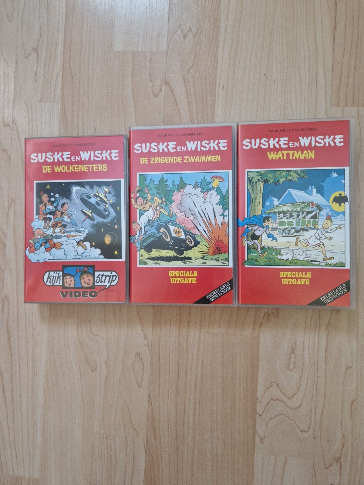 Suske en Wiske VHS, Nederlands ondertiteld, Gebruikt, Alle leeftijden, Kinderfilm