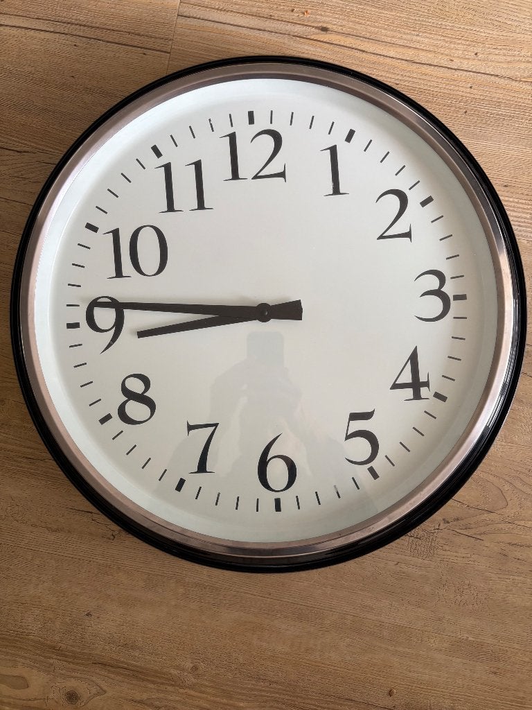 IKEA wandklok, Ophalen, Wandklok, IKEA, Wit